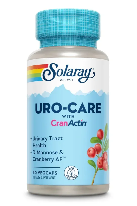 Uro-Care CranActin Solaray, 30 capsule, Secom — preț și oferte
