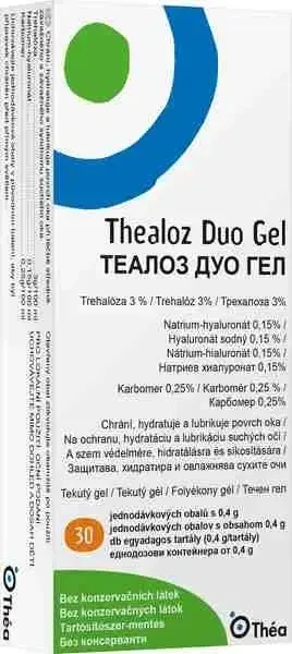 Gel Duo Thealoz — preț și oferte