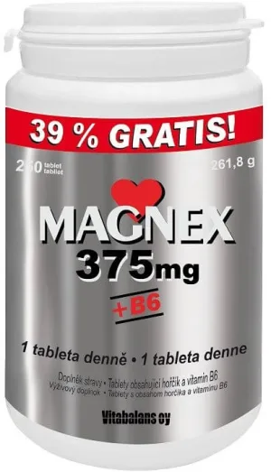 Vitabalans Oy Magnex 375 mg + B6 250 comprimate