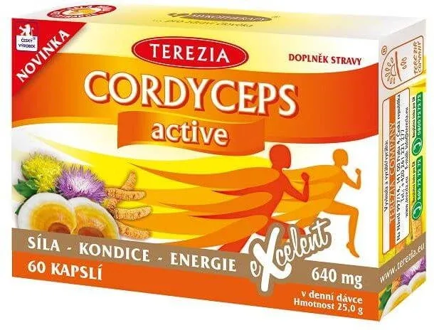 Terezia Cordyceps activ 60 capsule — preț și oferte