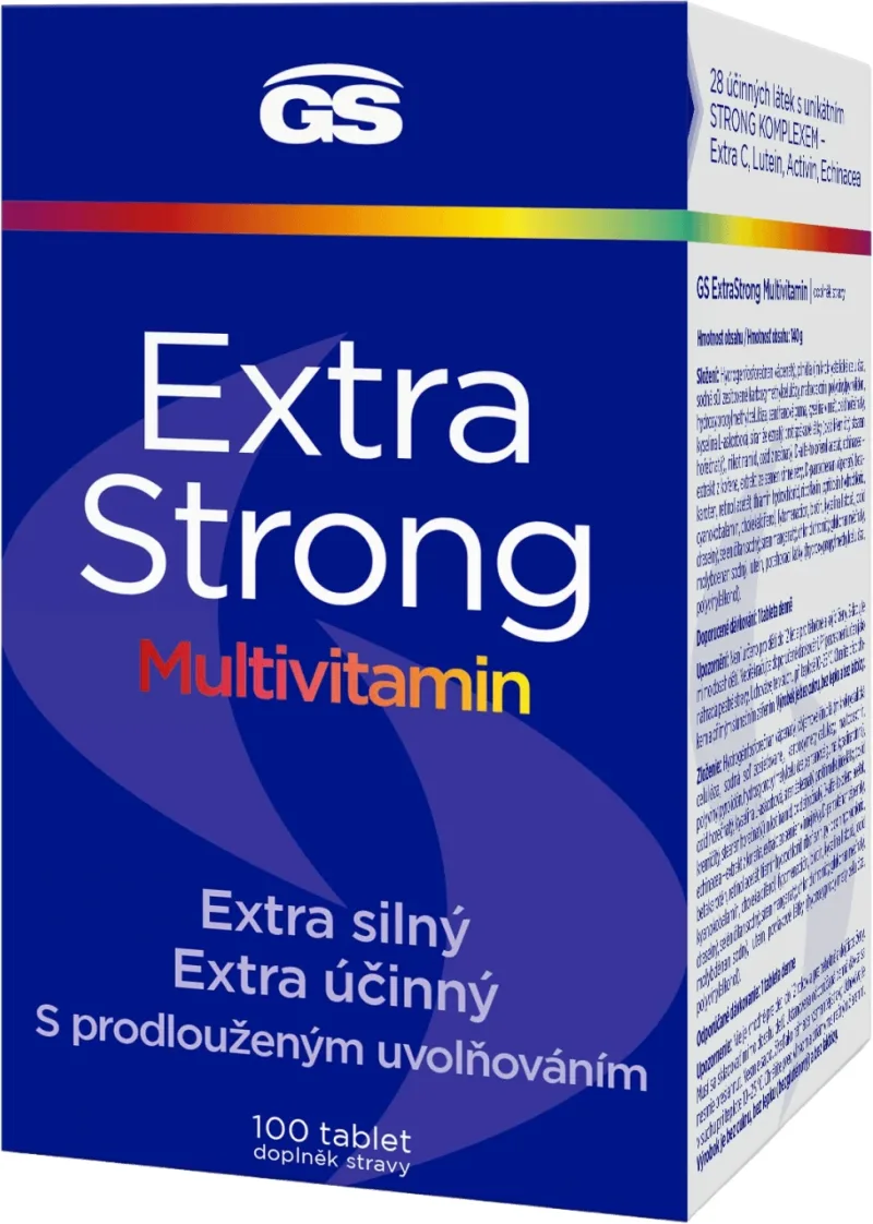 GS Extra Strong Multivitamine 100 comprimate — preț și oferte