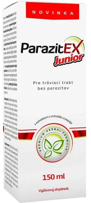 ParazitEx Junior sirop 150 ml — preț și oferte