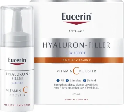 Eucerin HYALURON-FILLER Vitamin C booster 3x7.5ml 3 x 7.5 ml — preț și oferte