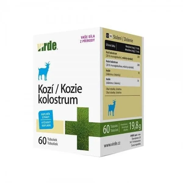 Virde Colostru de capră 60 capsule tari — preț și oferte