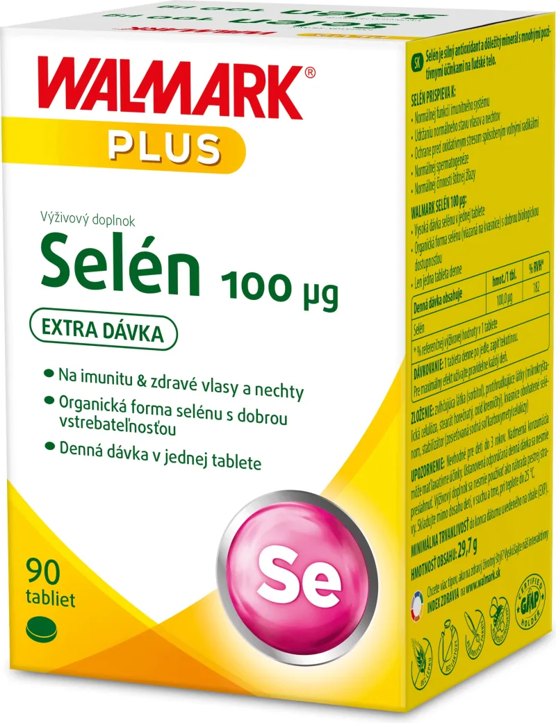 Walmark Seleniu 100 µg 90 comprimate — preț și oferte
