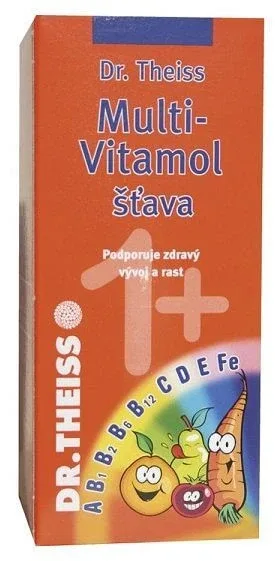 Dr. Theiss MULTI-VITAMOL Suc 1+ 200 ml — preț și oferte