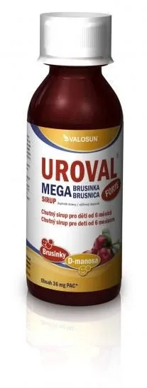 Valosun Walmark UROVAL MEGA BRUSNICA FORTE sirop 200 ml — preț și oferte