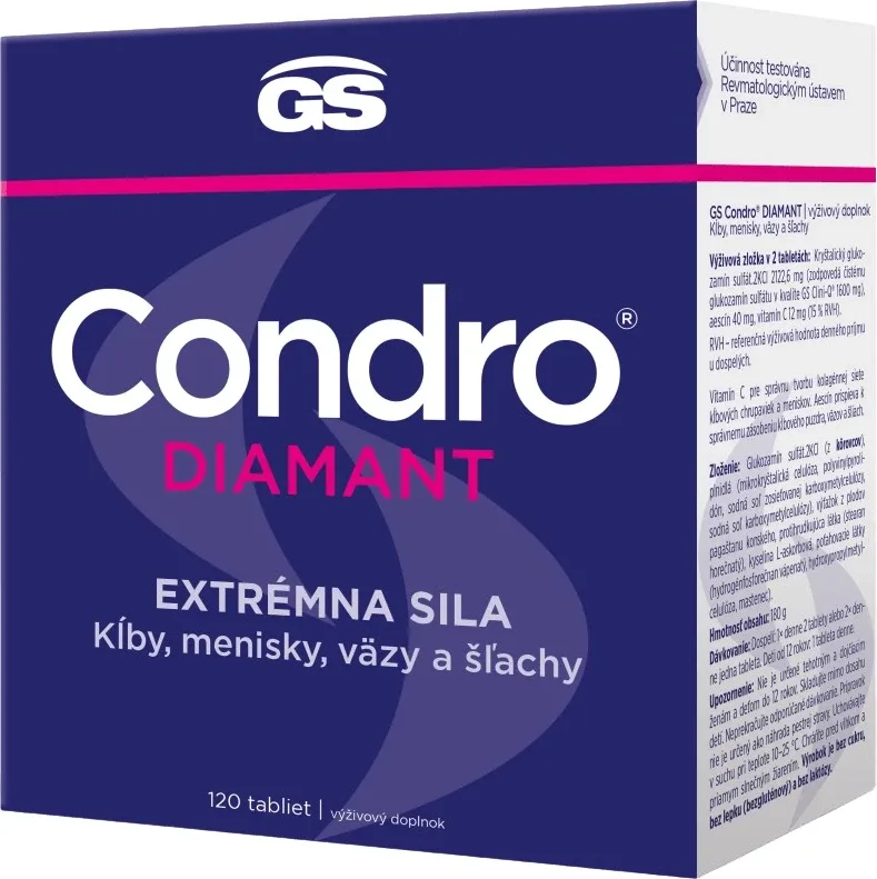 GS Condro Diamant 120 comprimate — preț și oferte