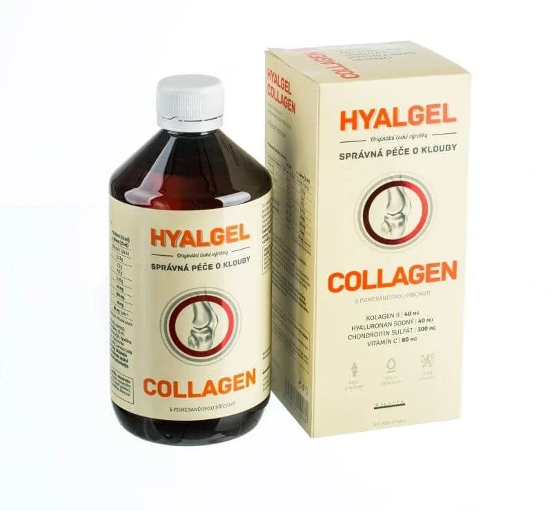 Silvita HYALGEL COLLAGEN sirop cu aromă de portocale 500 ml — preț și oferte