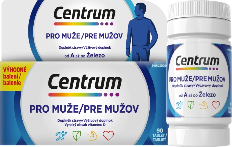 Centrum multivitamine pentru bărbați 90 comprimate — preț și oferte