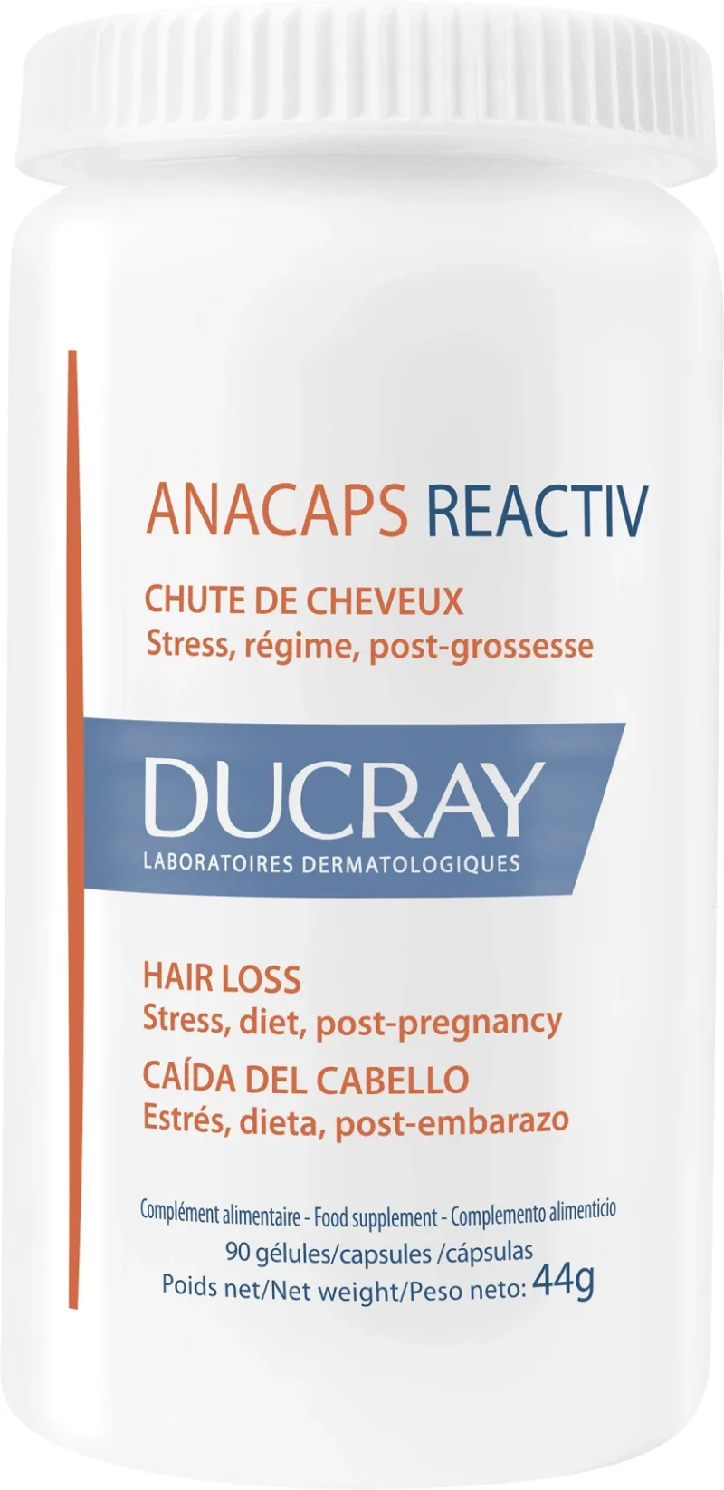 Ducray Anacaps reactiv suport pentru păr 90 capsule — preț și oferte