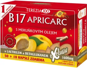 Terezia B17 Apricarc cu ulei de caise 60 capsule