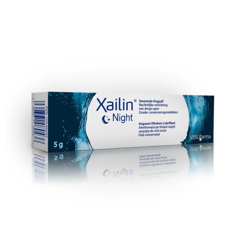 Xailin Night unguent oftalmic, 5g, Visufarma — preț și oferte