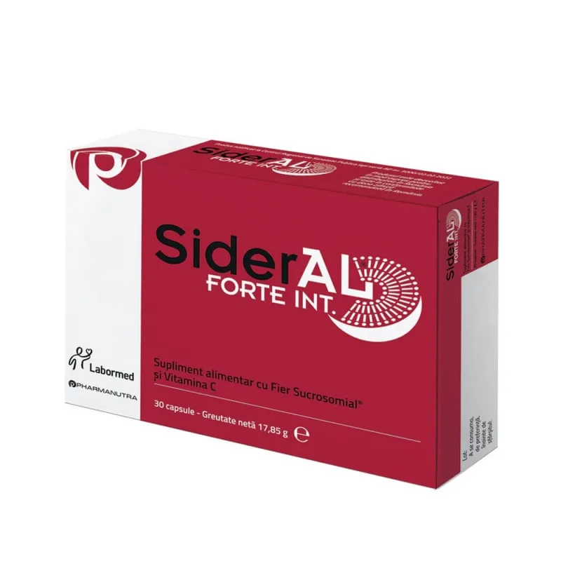 SiderAL Forte, 30 capsule, Zentiva — preț și oferte