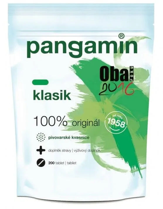 Pangamin KLASIK Pungă 200 comprimate — preț și oferte