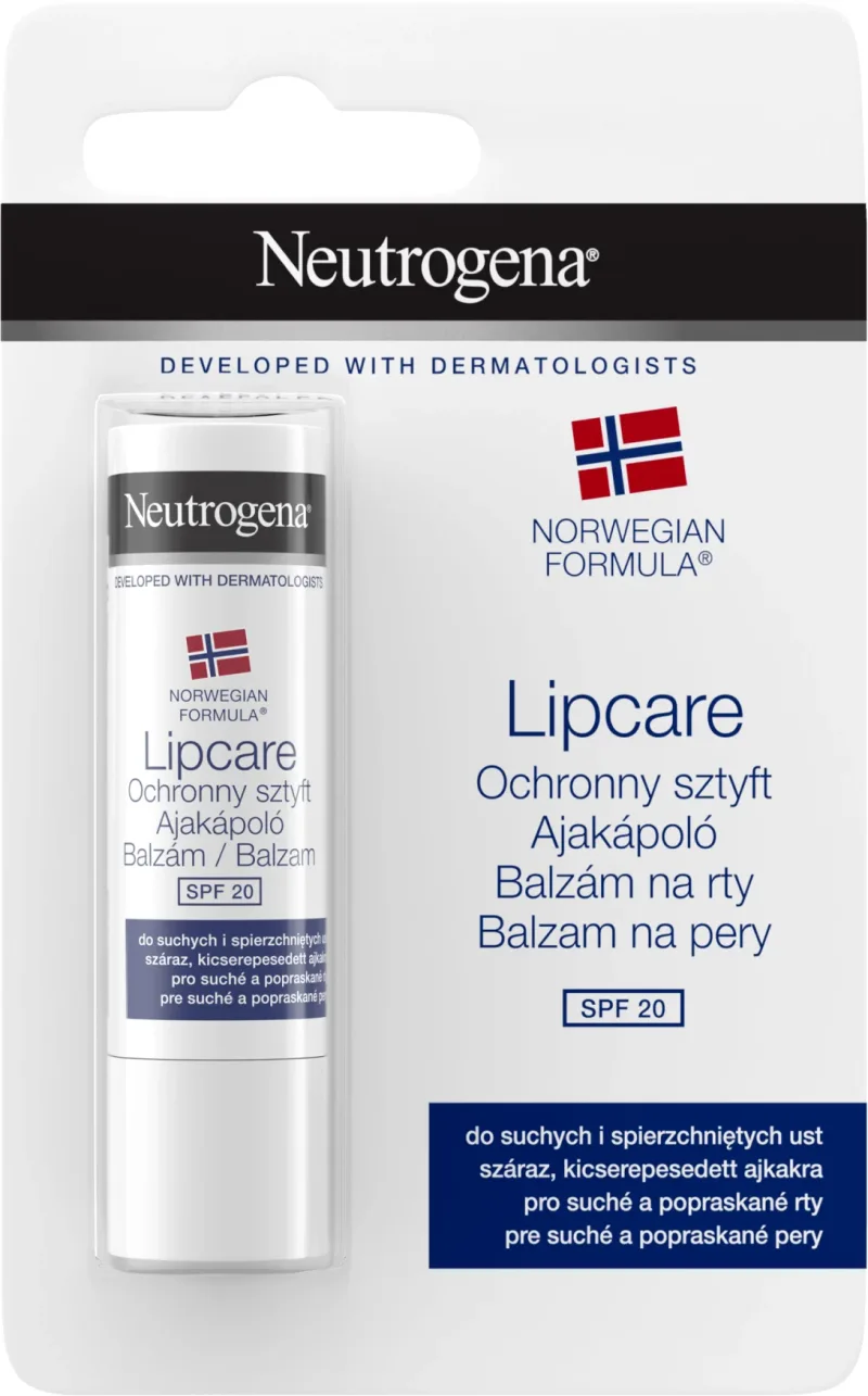 Balsam de buze Neutrogena SPF 20, 4,8 g — preț și oferte