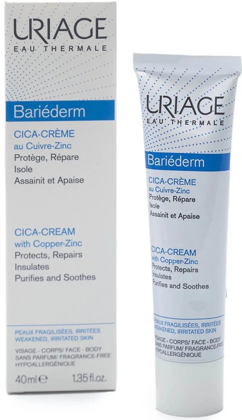 Crema regeneratoare Uriage (Bariederm Cica Crème) 40 ml — preț și oferte