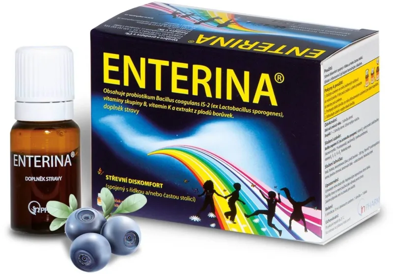Enterina sol 8 x 10 ml — preț și oferte
