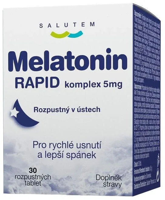 Salutem Melatonin Rapid Complex 5mg 30 comprimate — preț și oferte