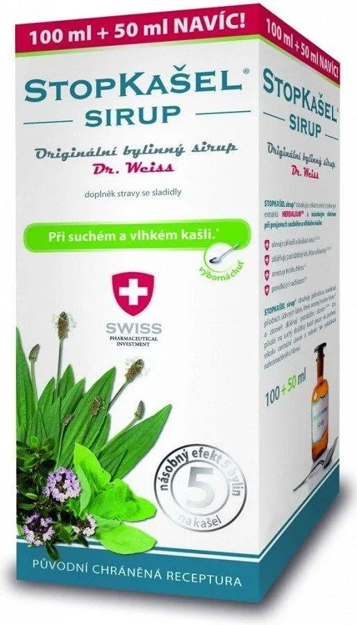 Dr.Weiss Medical SIRUP - pentru tuse 300 ml — preț și oferte