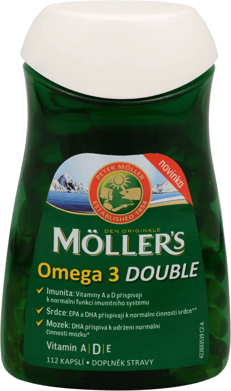 Mollers OMEGA 3 Dublu 112 capsule — preț și oferte