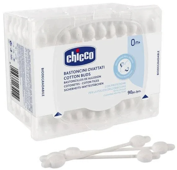 Chicco Batoane anatomice de bumbac 90 buc — preț și oferte