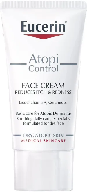Eucerin AtopiControl Cremă facială pentru piele uscată 50 ml