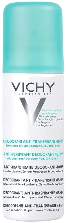Vichy Deodorant Anti-Transpirant și Antiperspirant 48h Spray 125 ml — preț și oferte