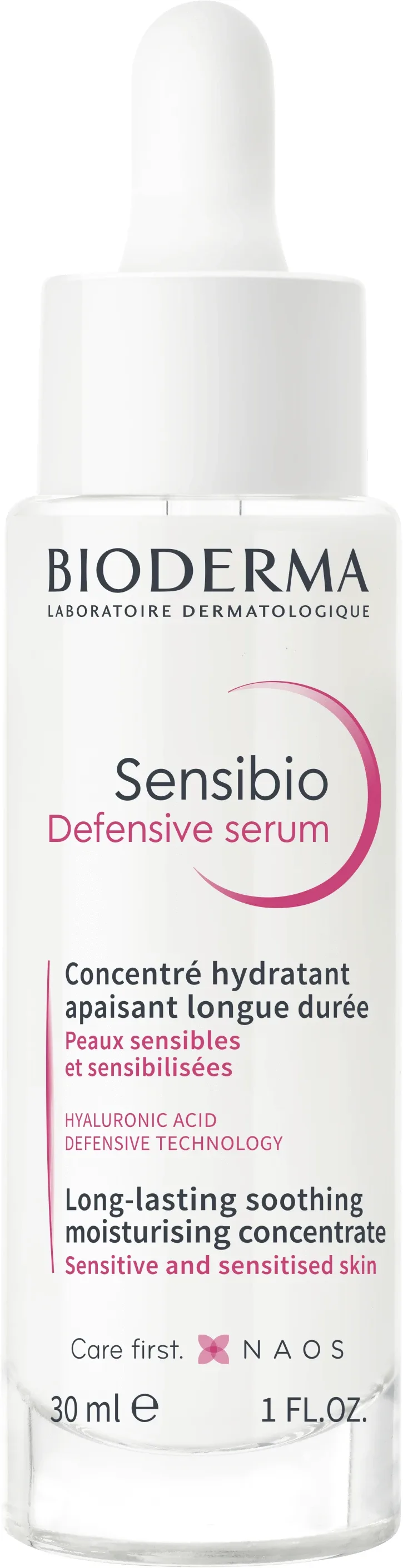 Bioderma Sensibio Defensive Serum, ser calmant concentrat pentru atenuarea ridurilor pentru pielea sensibilă 30 ml — preț și oferte