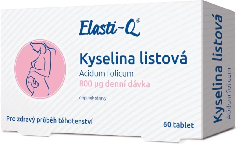 Elasti-Q Acid folic 800 μg, 60 comprimate — preț și oferte