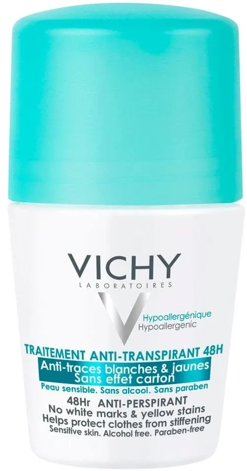 Vichy Deodorant Antiperspirant 48h Roll-on 50 ml — preț și oferte