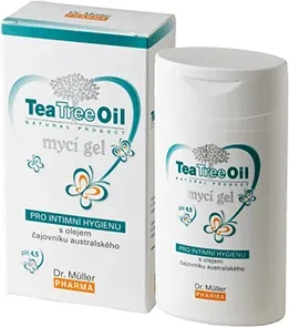 Gel de spălare cu ulei de arbore de ceai Dr.Muller pentru igienă intimă 200 ml