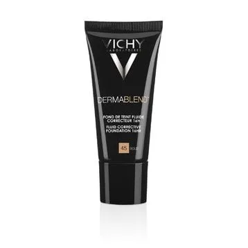Fond de ten corector cu acoperire 16h Dermablend, Nuanta 45 Gold, 30 ml, Vichy — preț și oferte
