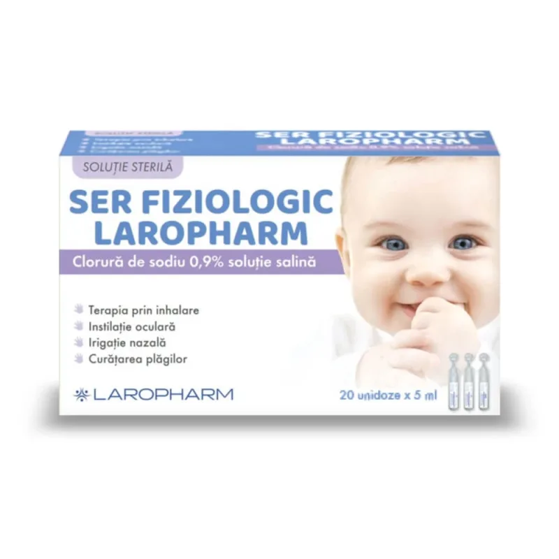 Ser Fiziologic, 20 unidoze x 5ml, Laropharm — preț și oferte