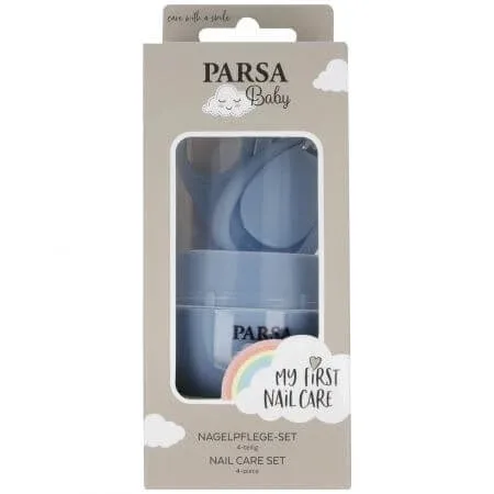 Set de ingrijire unghii Baby, Albastru, Parsa Parsa Beauty — preț și oferte