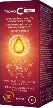 Novo C kids sirop de vitamina C lichidă lipozomală pentru copii 120 ml