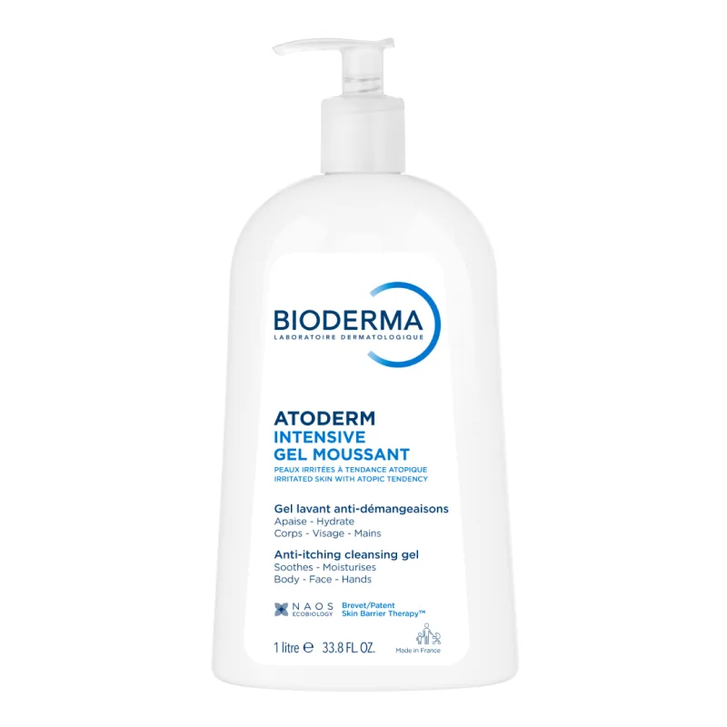 Gel spumant Atoderm Intensive, 1L, Bioderma — preț și oferte