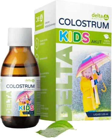 Delta Colostrum sirop KIDS 100% NATURAL 125 ml — preț și oferte