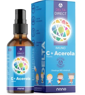 Delta Colostrum kids Vitamina C+Acerola Spray pentru piele 100 ml