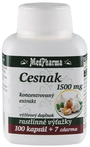 MedPharma Usturoi 1500 mg 107 capsule — preț și oferte