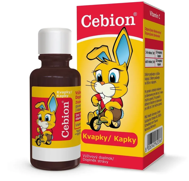 Cebion picături 30 ml — preț și oferte