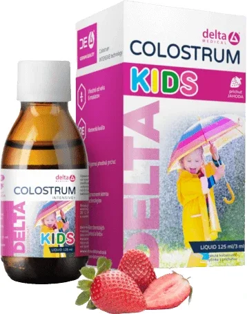 Sirop de colostru Delta JAHODA KIDS 125 ml — preț și oferte