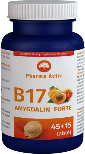 Amygdalin Forte B17, 60 comprimate, Pharma Activ