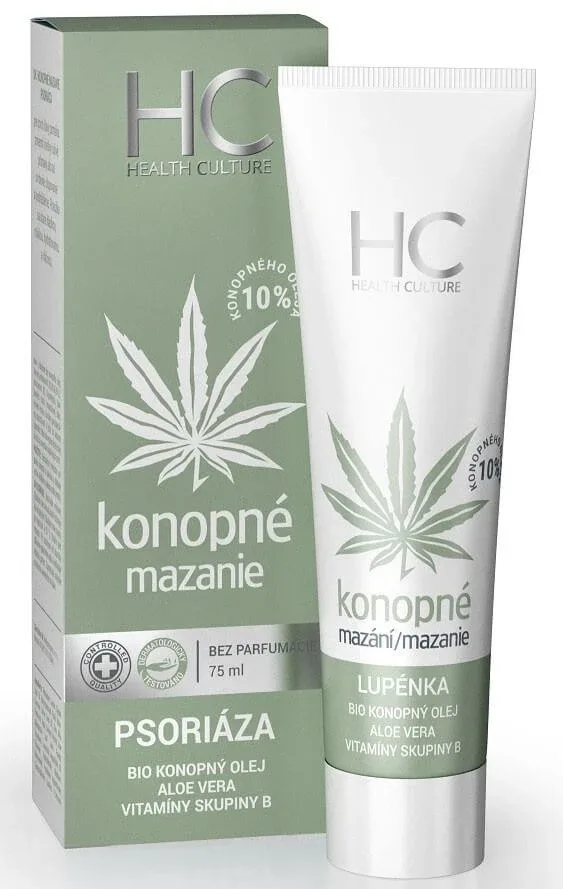 Cultura sănătății Lubrifierea cu cânepă PSORIASE ung 75 ml — preț și oferte