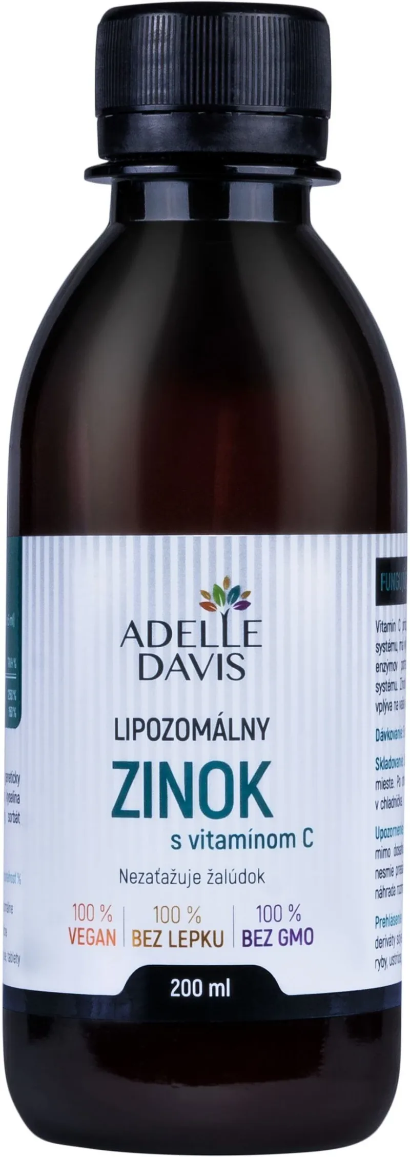 Adelle Davis Zinc lipozomal 15 mg 200 ml — preț și oferte