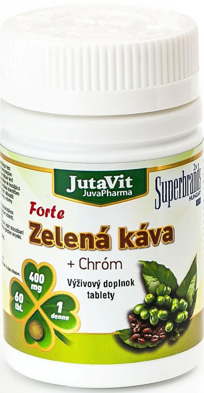 Jutavit Green Coffee Forte + crom 60 comprimate — preț și oferte