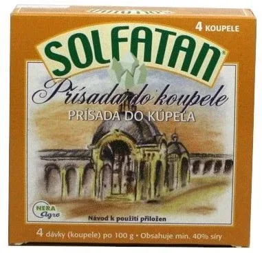 Solfatan aditiv de baie pulbere 4 x 100 g — preț și oferte