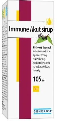 Generica Immune Akut sirop 105 ml — preț și oferte