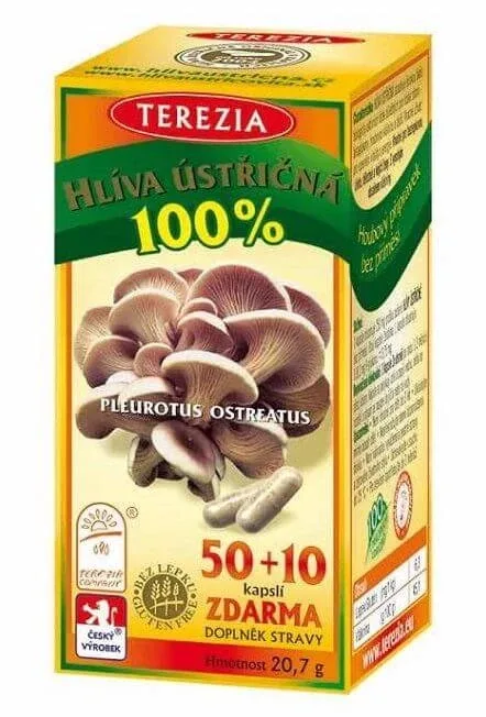 Terezia Oyster mushroom 60 capsule — preț și oferte