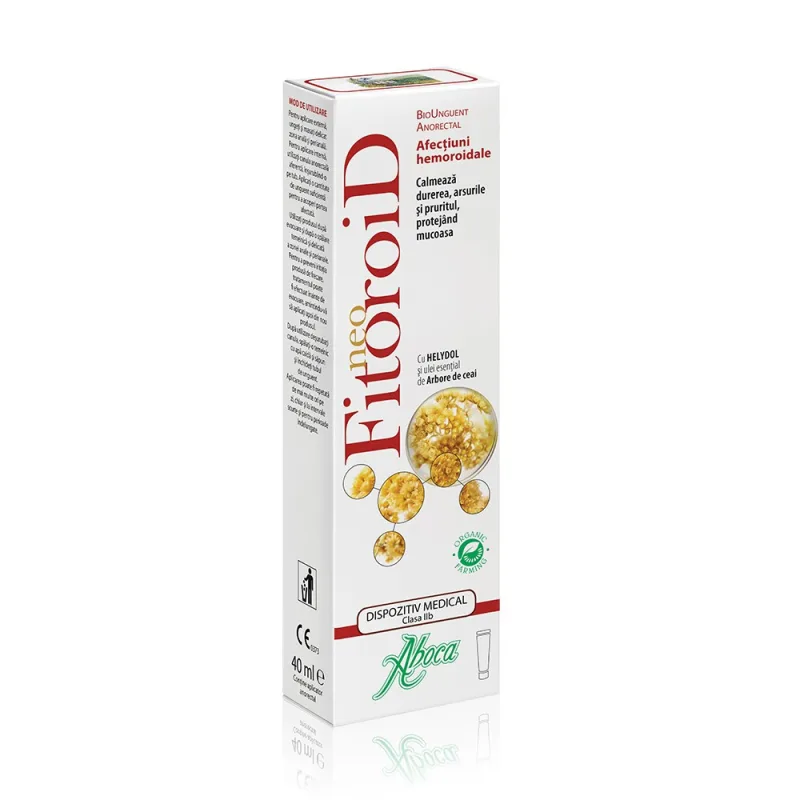 NeoFitoroid Bio unguent, 40 ml Aboca — preț și oferte